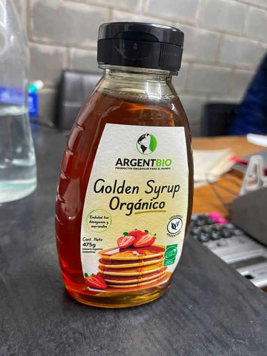 GOLDEN SYRUP ORGANICO X 475 GR (ARGENTBIO)